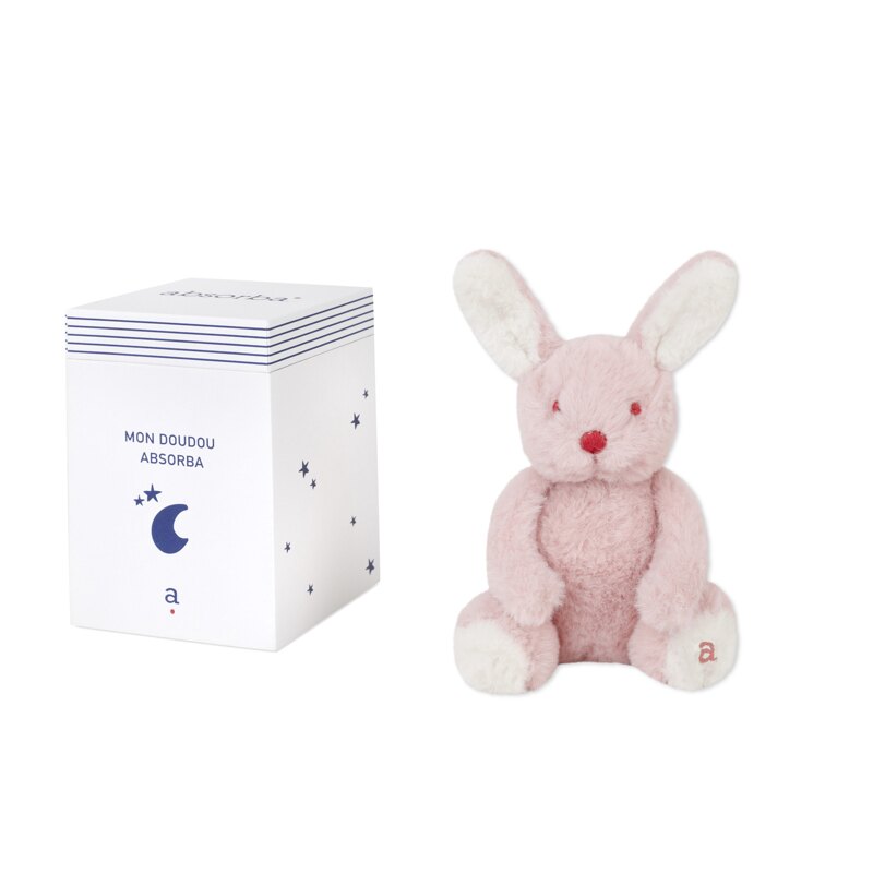 Peluche lapin 25 cm mixte Absorba Aucune nuance
