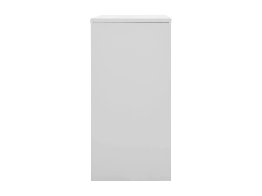 Armoires à casiers 2 pcs Gris clair et bleu 90x45x92,5 cm Acier