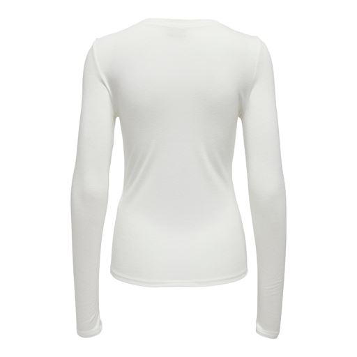 JDY Suma Langærmet T-shirt, Cloud Dancer, XL