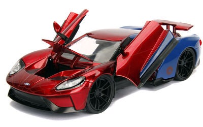 Marvel Spiderman 2017 Ford GT Med Figur