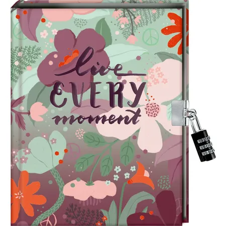 Coppenrath Verlag Tagebuch: Live every moment - Handlettering