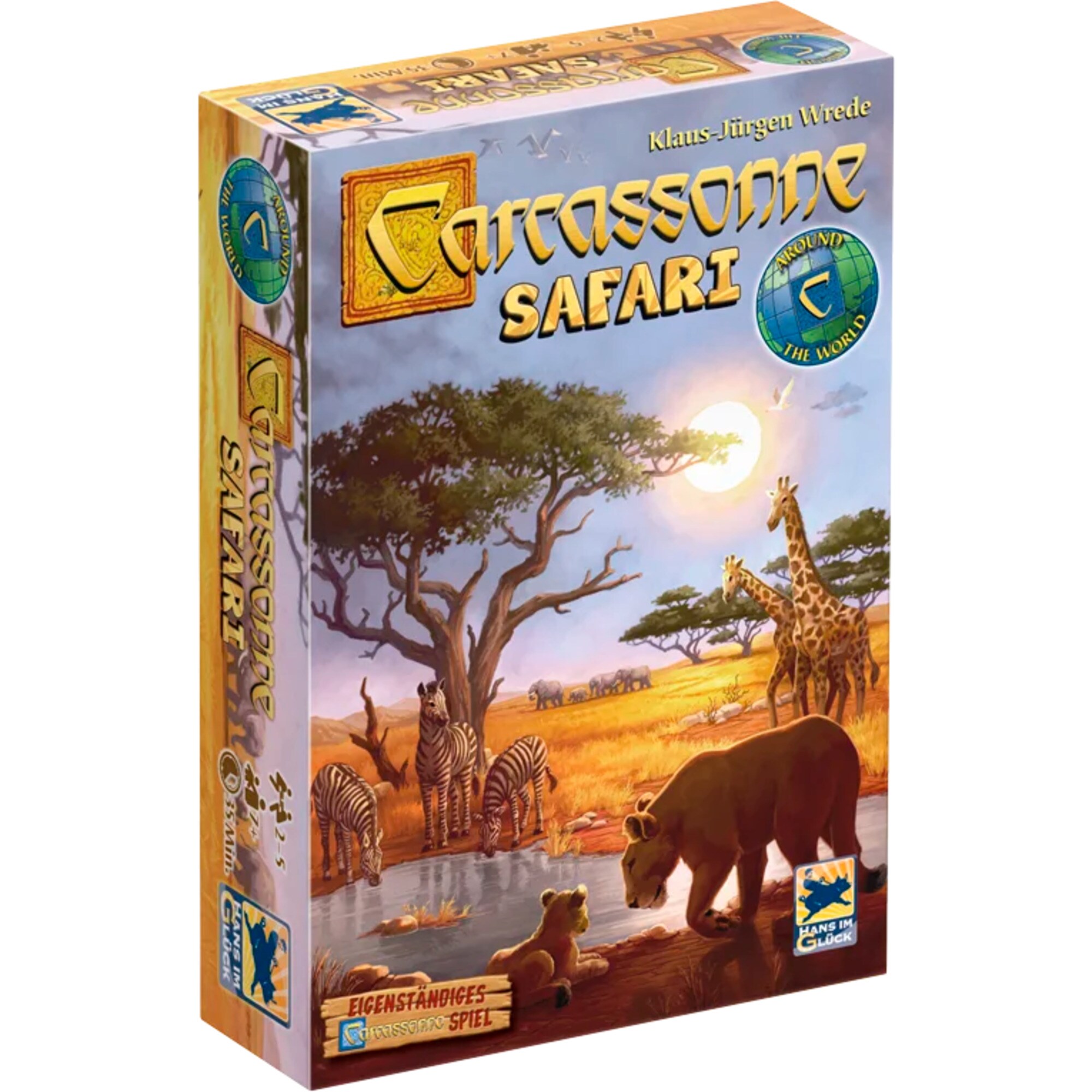 Asmodee Brettspiel Carcassonne Safari