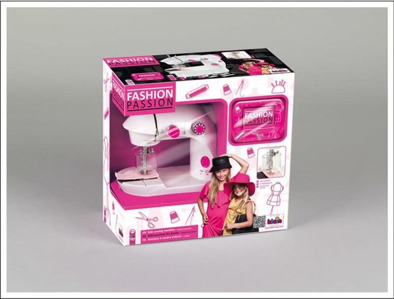 Klein Toys - Fashion Passion - Kinderspeelgoed Naaimachine - Roze/Wit - Inclusief Accessoires