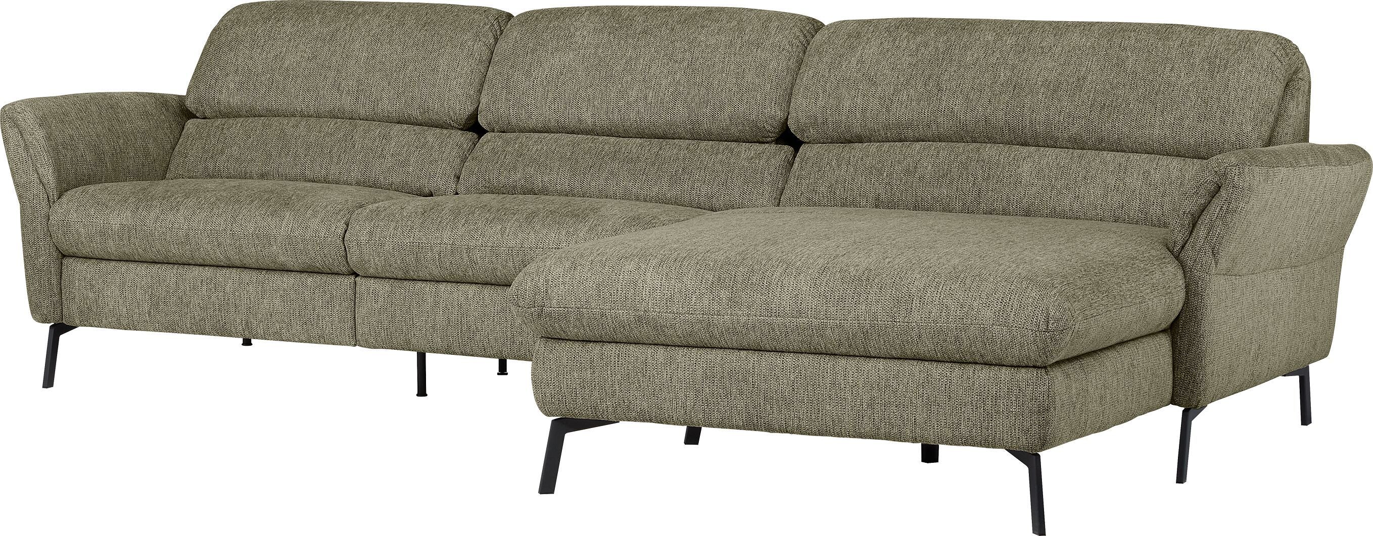 SEBO Ecksofa - Olive / B: 284.0 cm x T: 161.0 cm x H: 84.0 cm