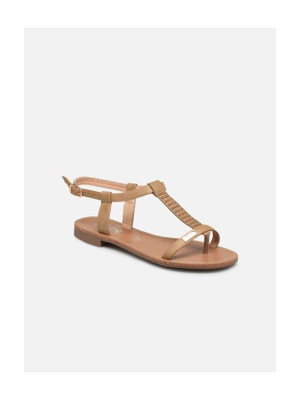 Sandales emilie Camel - Les Petites Bombes