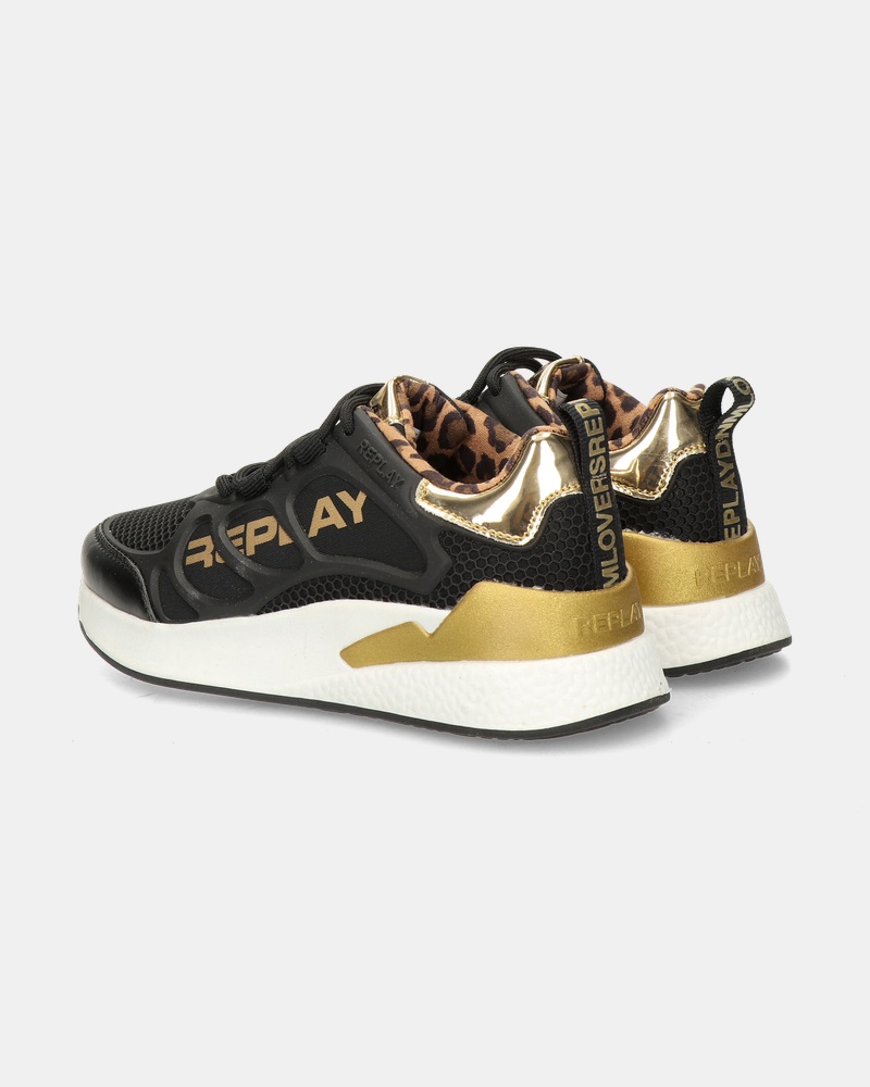 Replay Maze JR 5 Lage sneakers  - zwart