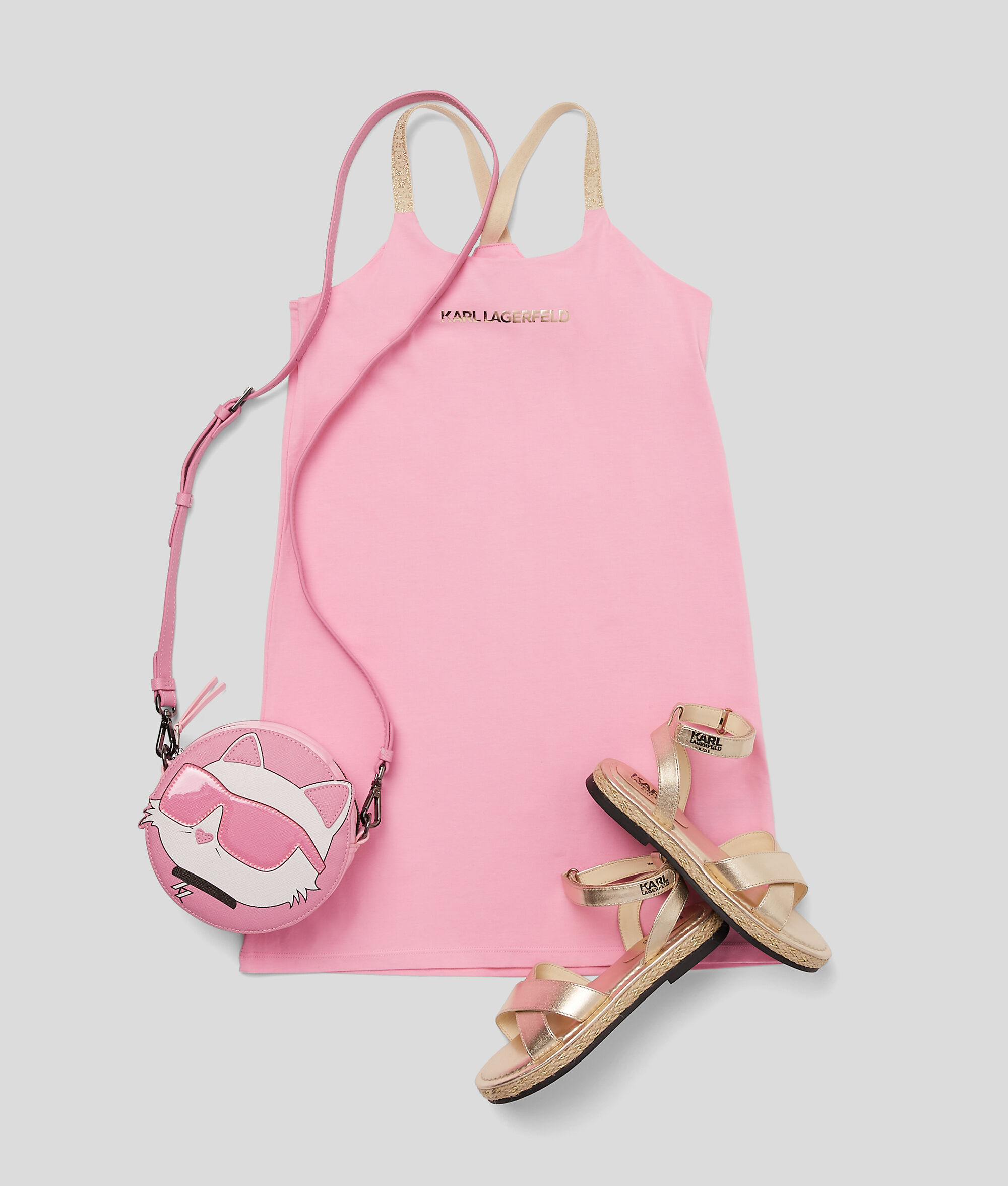Robe pour fille à logo KL