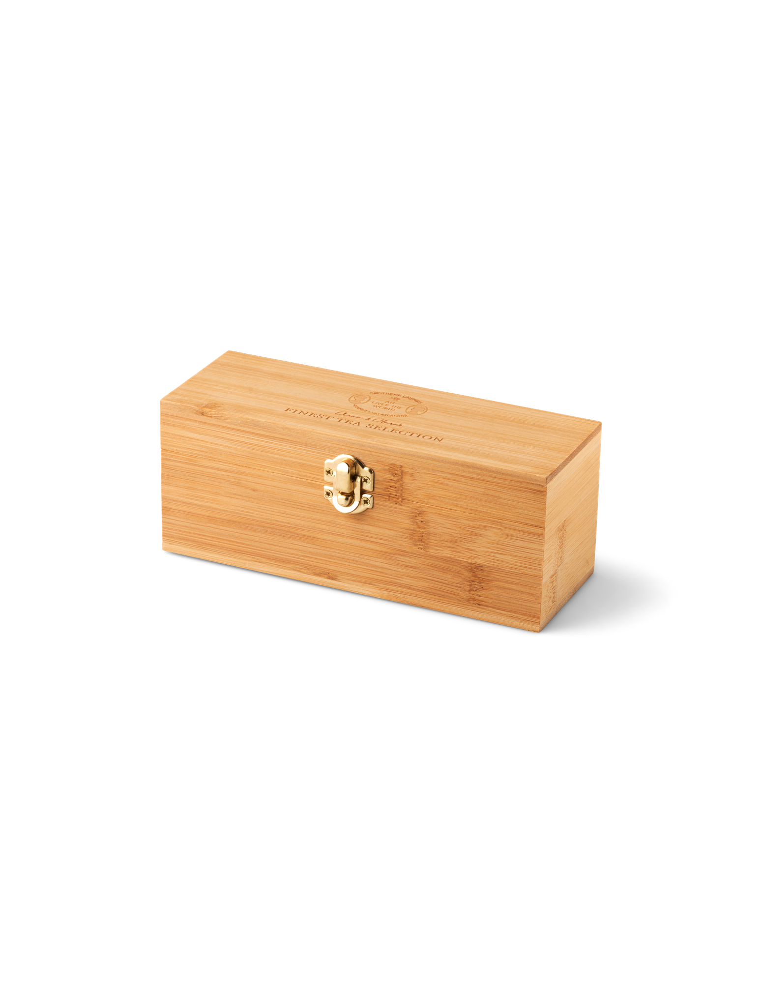 Tekasse | Bambus. 20,5 x 8 x 7,5 cm. | Nature