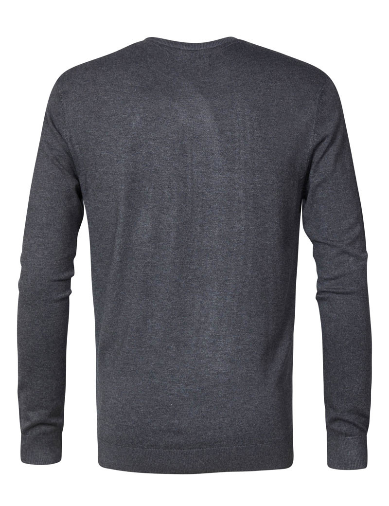 PETROL IND PULL HOMME EN MAILLE COL ROND STEAL MELEE