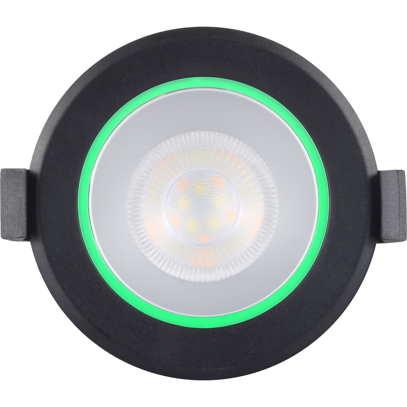 Sylvania SylSmart LED lamp spot 4.5W 2700K-6500K Zwart dimbaar