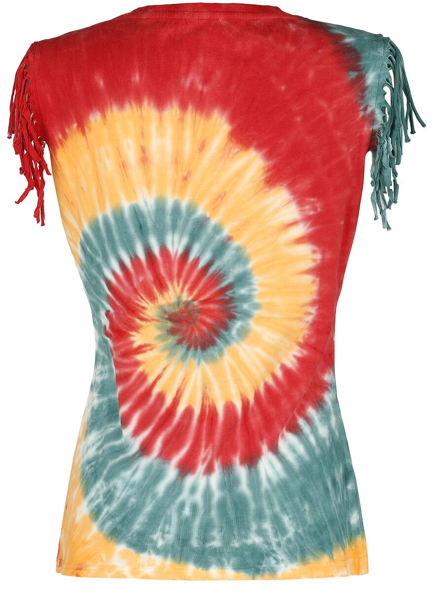 T-shirt délavé batik multicolore | RED by EMP T-Shirt Manches courtes