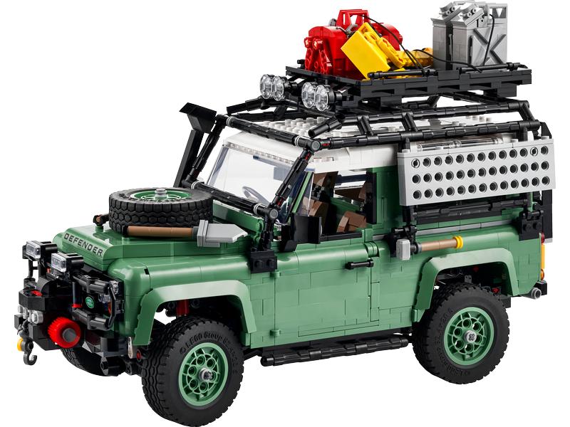 LEGO® Icons Klassischer Land Rover Defender 90 10317 Geländewagen-Bausatz