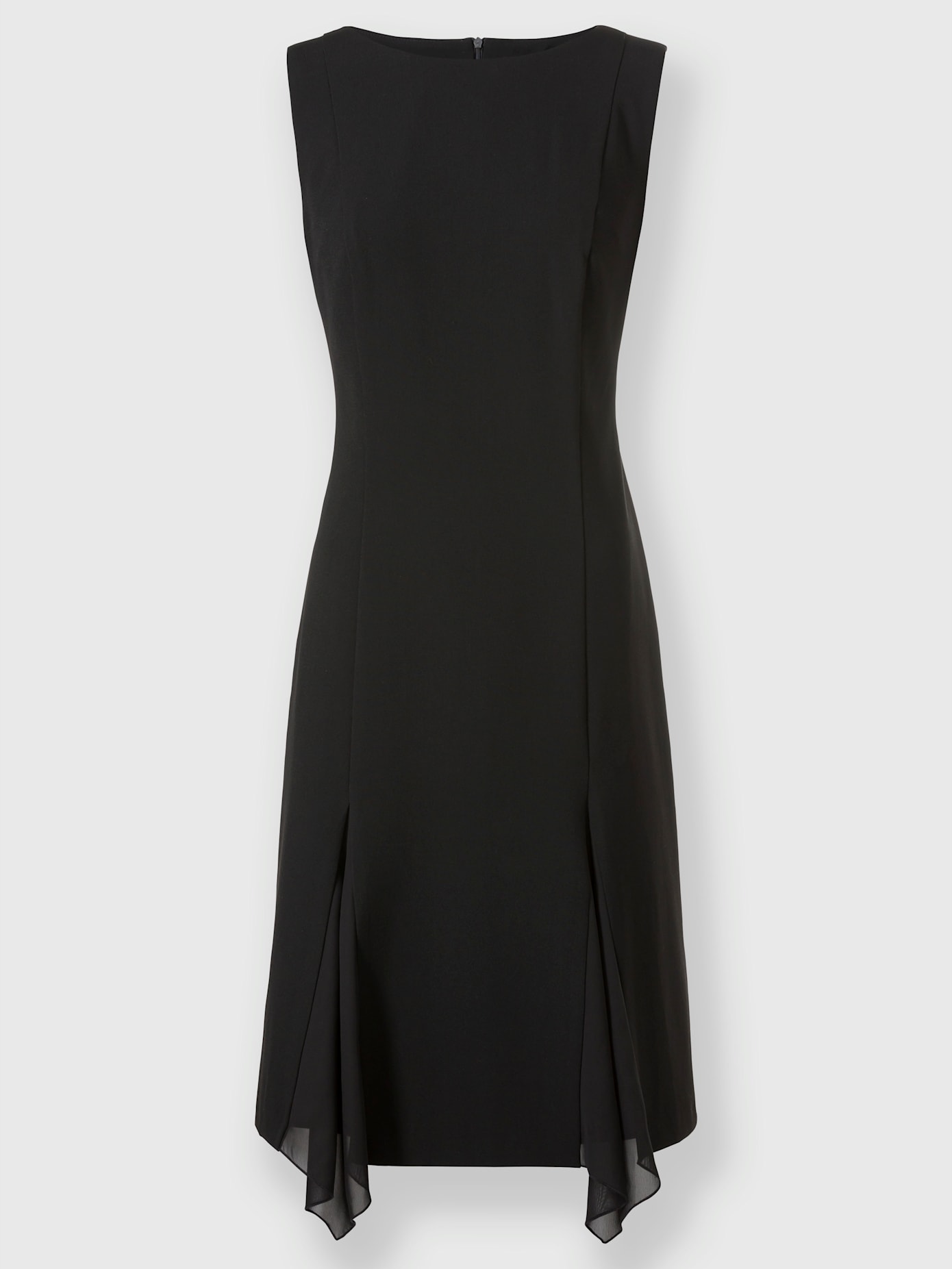 Robe empiècements mousseline aérienne
