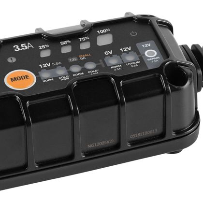 Chargeur HI-Q TOOLS DE BATTERIE PM3500, 6/12V 3,5A À PLOMB ACIDE+LITHIUM Universel