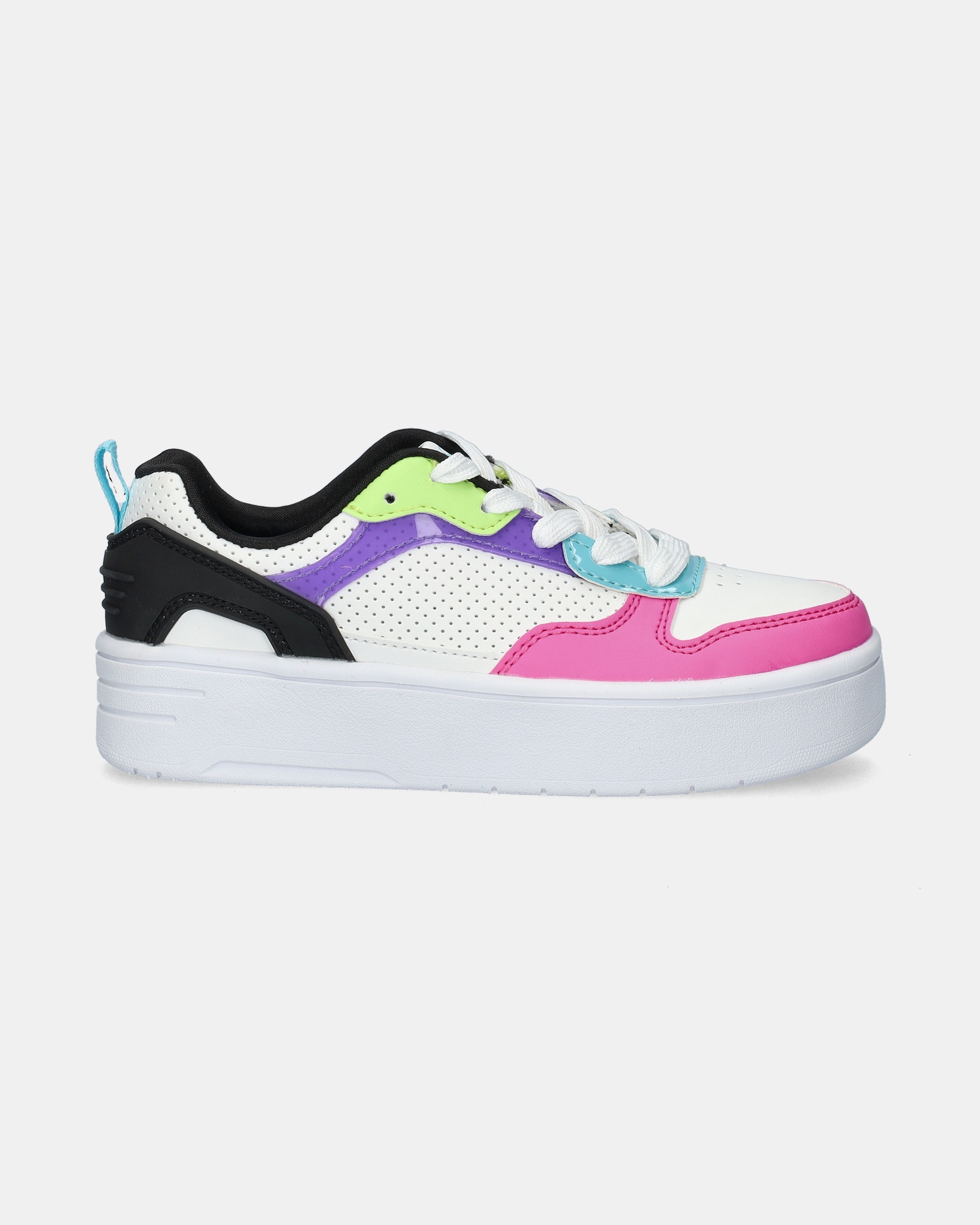 Skechers Court High Lage sneakers  - wit