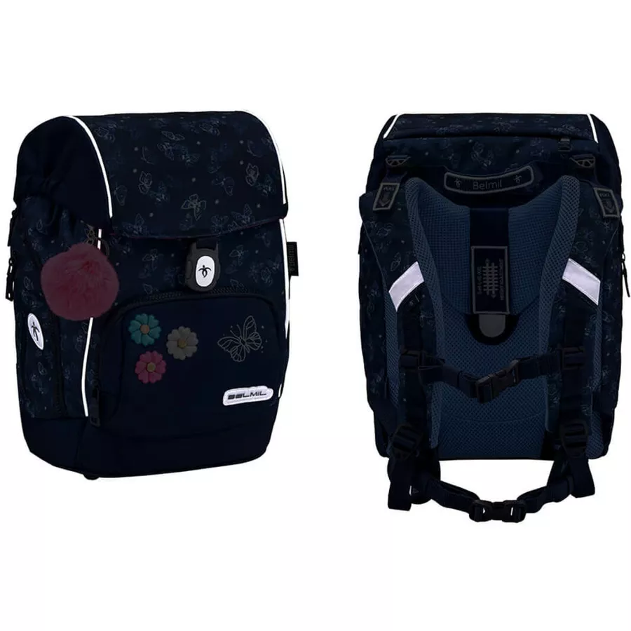 Belmil Schulranzen Premium Comfy Plus Set 6-teilig Sapphire