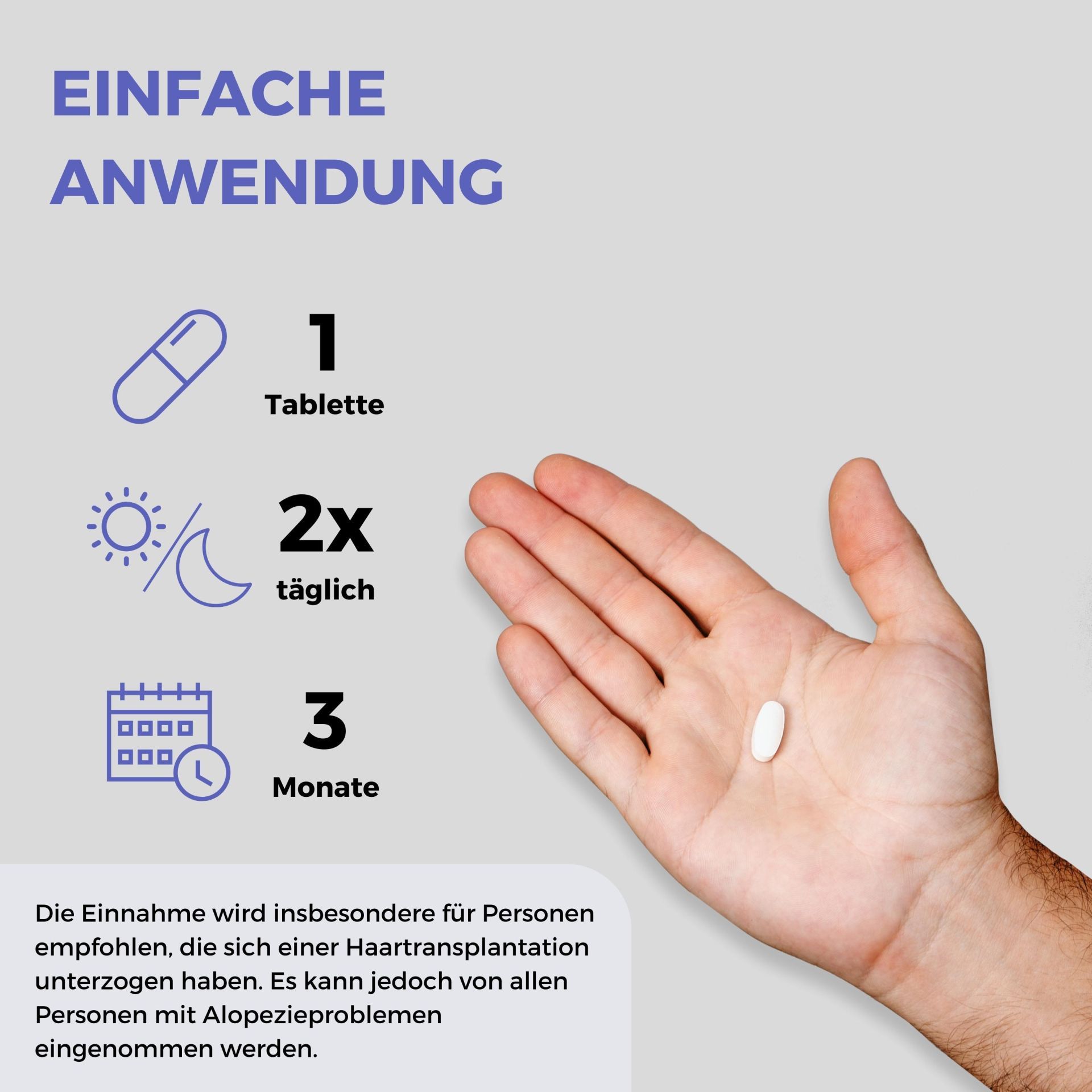 Evocapil Plus Vitamine gegen Haarausfall (Alopezie)