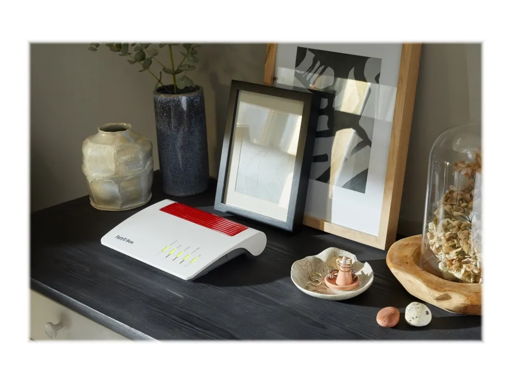 AVM FRITZ!Box 7590 AX - Wi-Fi-system - (router) - mesh - DSL-modem 1GbE - Wi-Fi 6 - Dual Band - VoIP telefon adapter (DECT)
