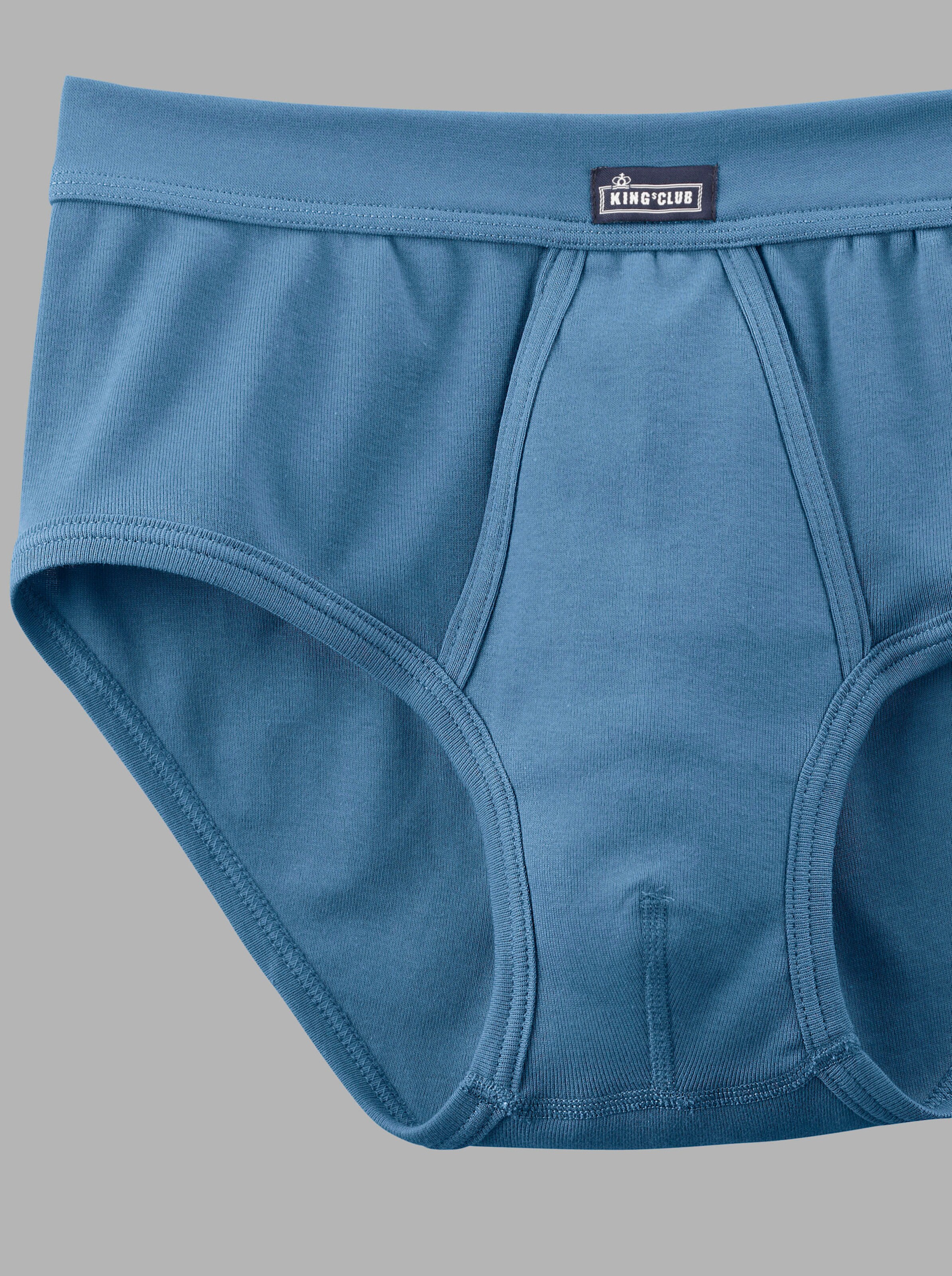 KINGsCLUB Slip in blau + grün + weiß