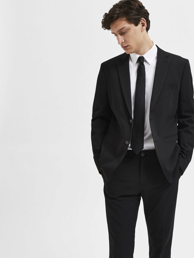 Selected Homme SLHSLIM-LIAM BLZ FLEX B NOOS Sort