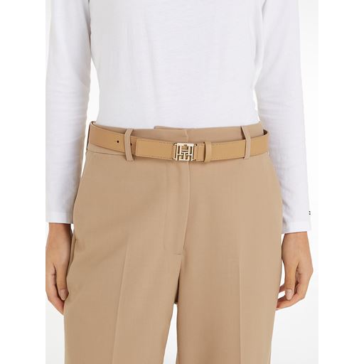Tommy Hilfiger Reset 3.0 Bælte, Classic Khaki, 100 cm