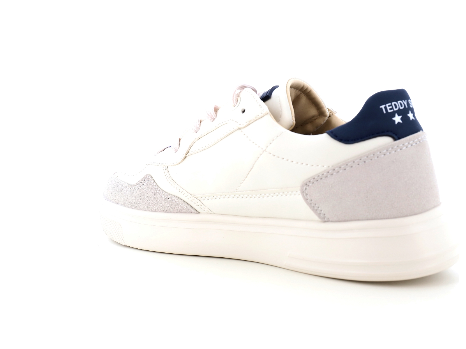 Teddy smith-78171 Matières combinées Blanc Bleu
