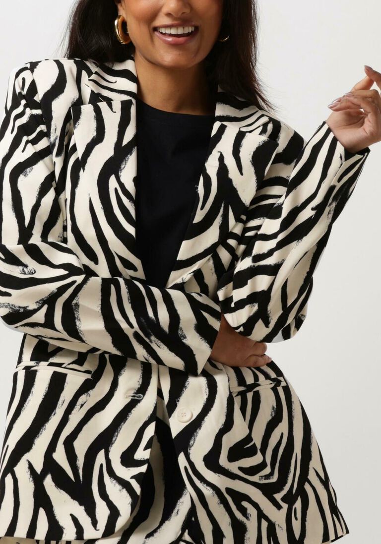 REFINED DEPARTMENT zwarte refined department blazer bodie