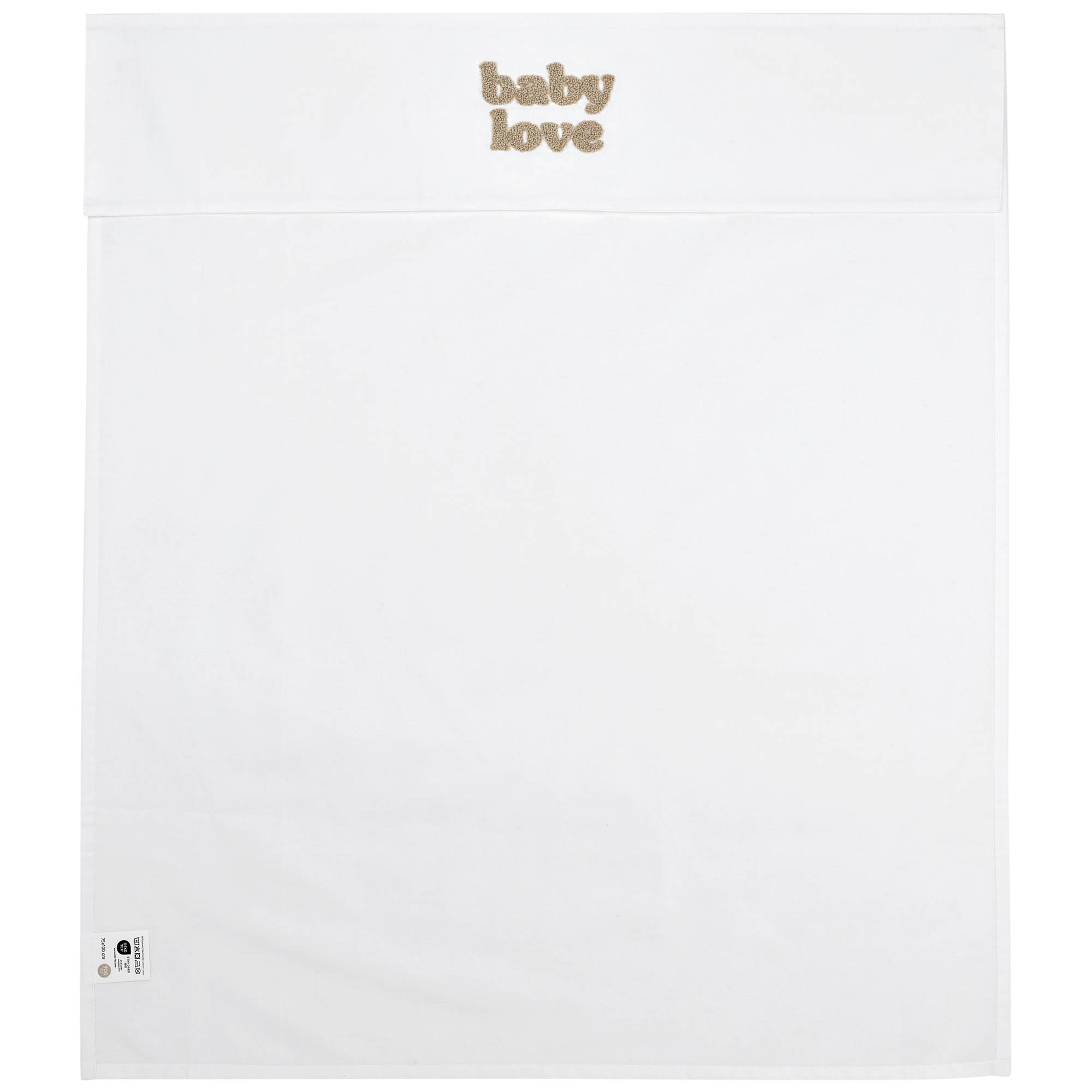Meyco wieg laken baby love wit kopen? - shop online - Prénatal