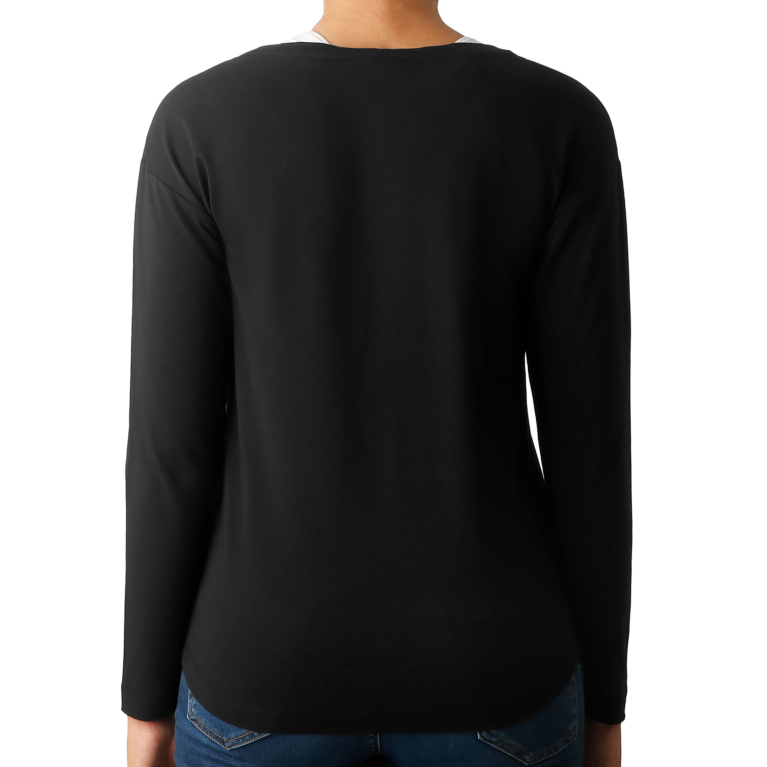 Limited Sports Laura Haut Manches Longues Femmes - Noir , Argent