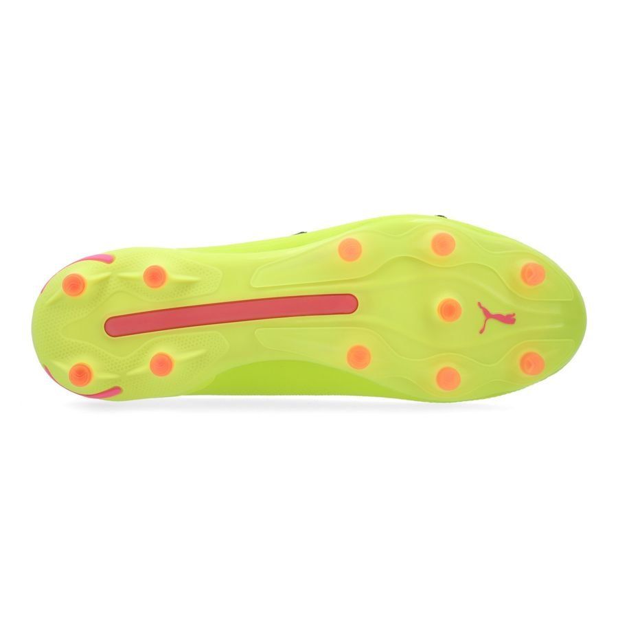 PUMA King Ultimate FG/AG Phenomenal - Electric Lime/Noir/Poison Pink