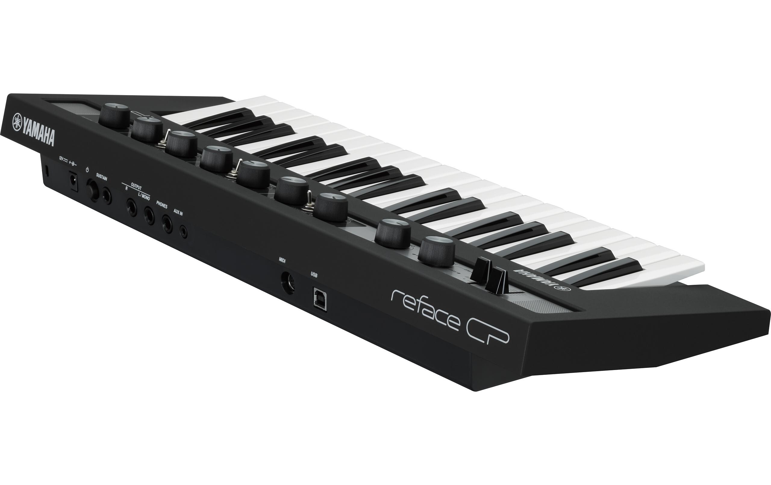 Synthesizer Reface CP<br>Portables Keyboard mit Mini-Tastatur, integrierten Lautsprechern und professionellen Anschlüssen