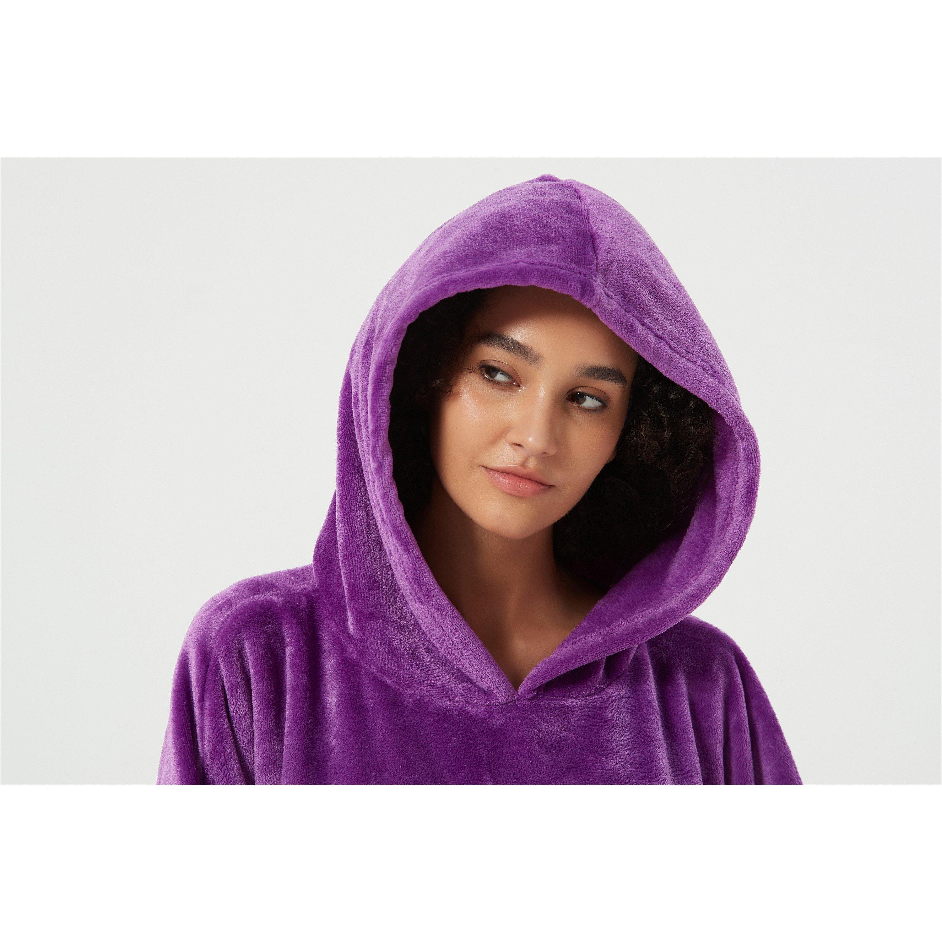 Linea Ladies Plain Snuggle Hoodie