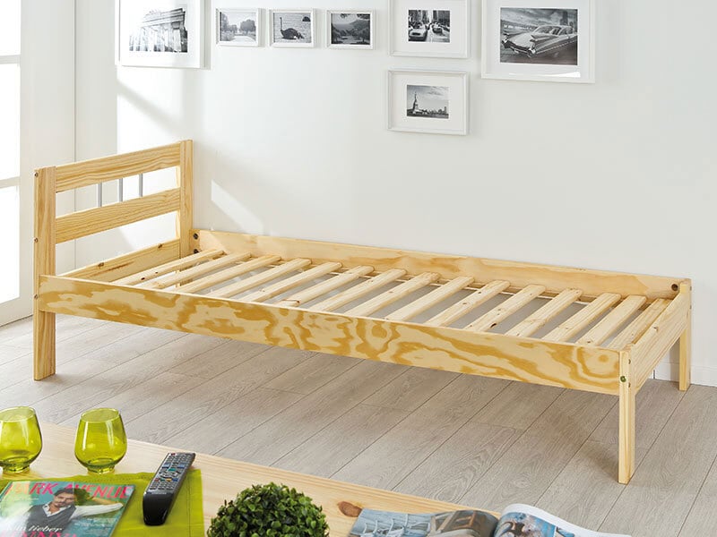 Rollrost 140er Kiefer massiv braun