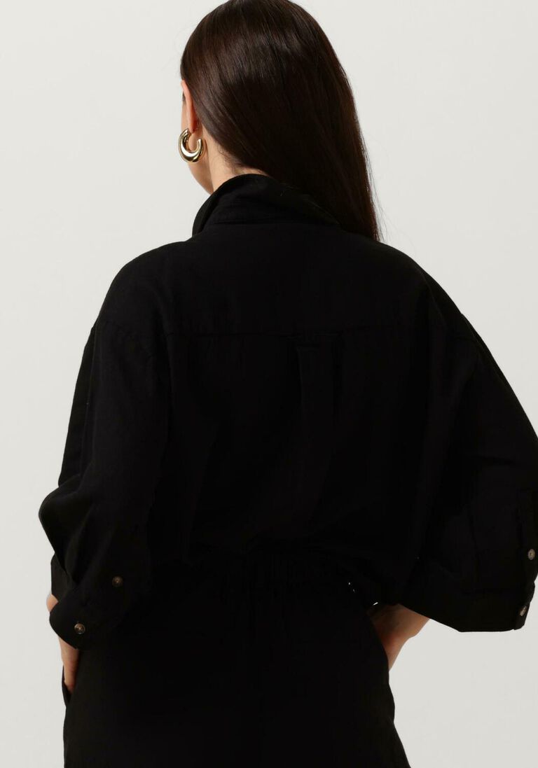 MSCH COPENHAGEN zwarte msch copenhagen blouse mschjovene ginia 3/4 shirt