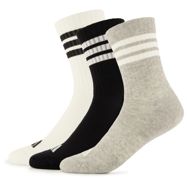 adidas - 3-Stripes Essential Concept Crew 3-Pack - Chaussettes multifonctions
