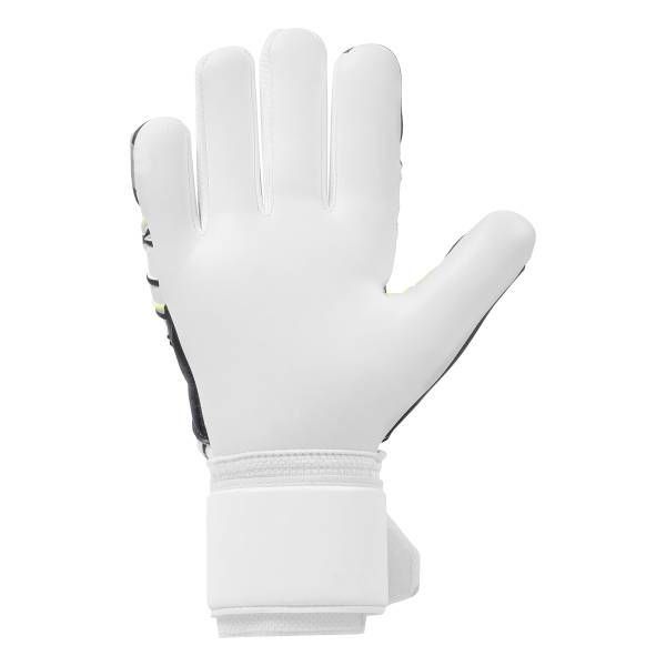 Uhlsport Gants de Gardien Absolutgrip HN Pro - Blanc/Noir/Jaune Fluo Enfant