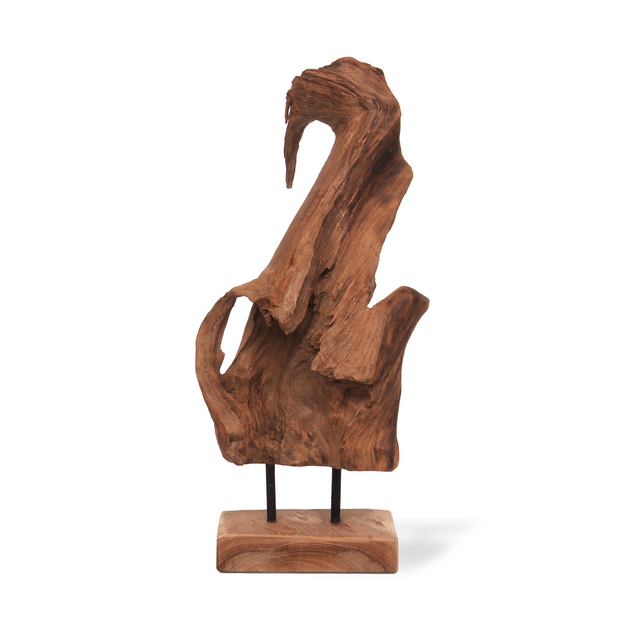Wurzelholz-Skulptur, natur, H ca. 60 cm von fischer's lagerhaus