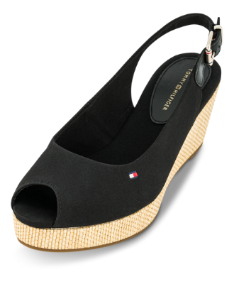 Tommy Hilfiger Espadrillos Sort FW0FW04788BDS