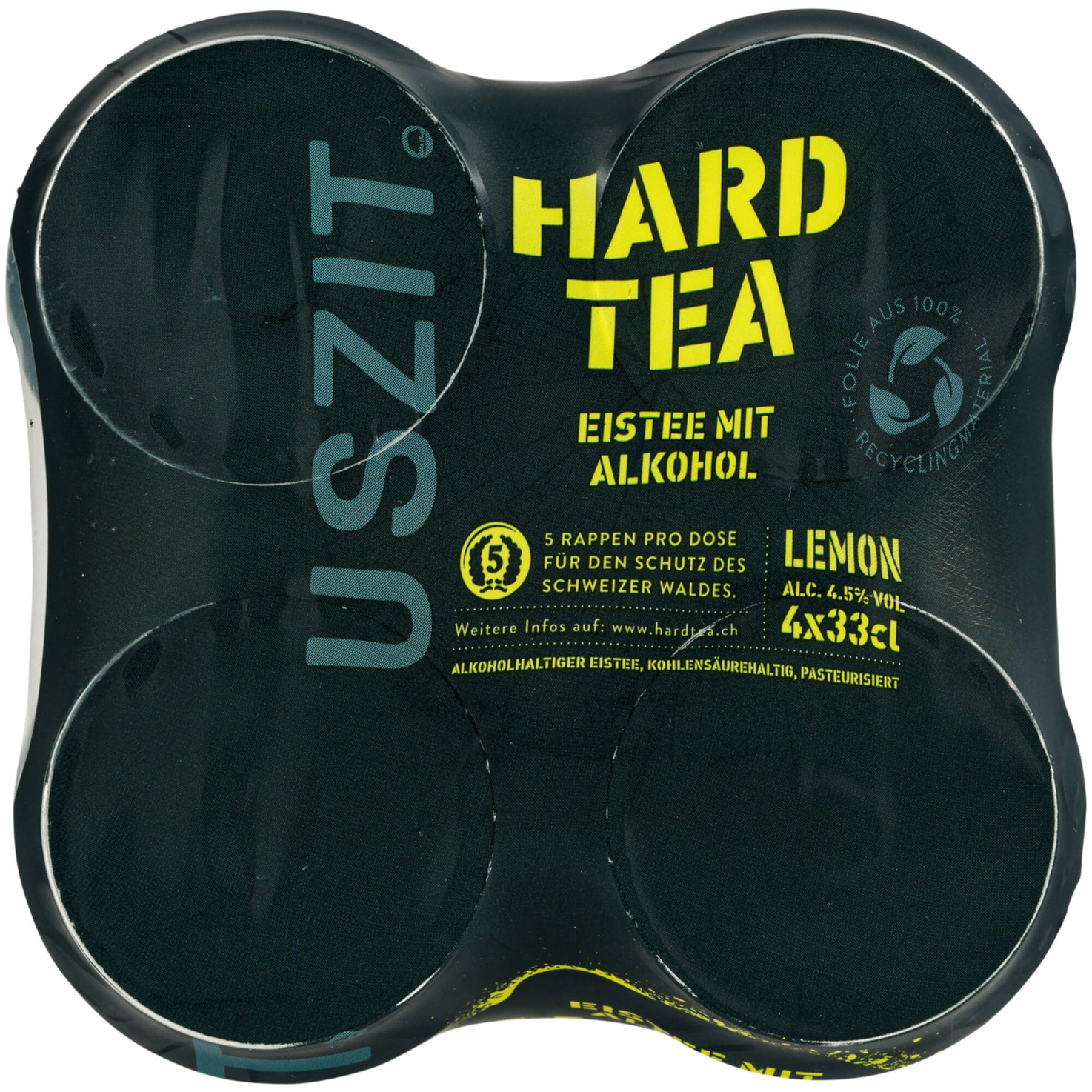 USZIT Hard Tea Lemon 4x33cl -132cl