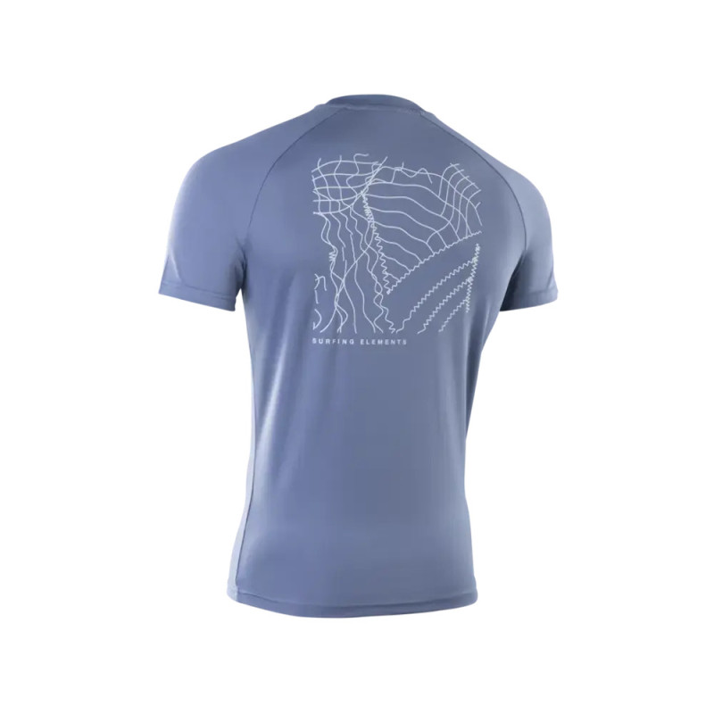 Lycra ion rashguard ss slate blue