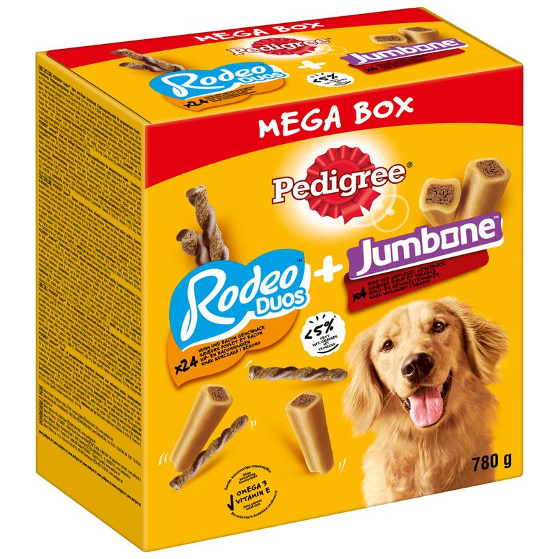 Mega Box Pedigree Rodeo Duos & Son Os à mâcher