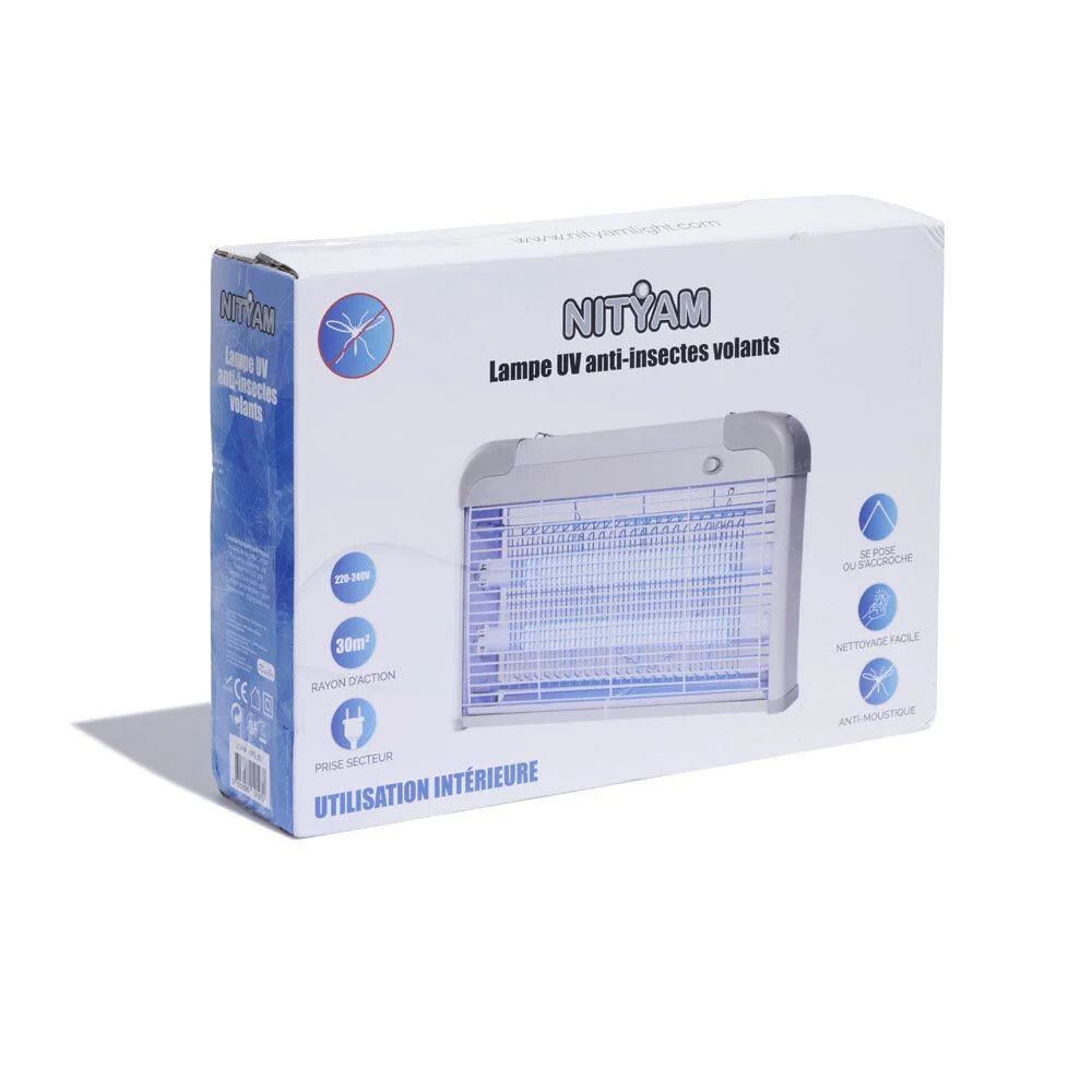 Lampe UV anti-insectes volants