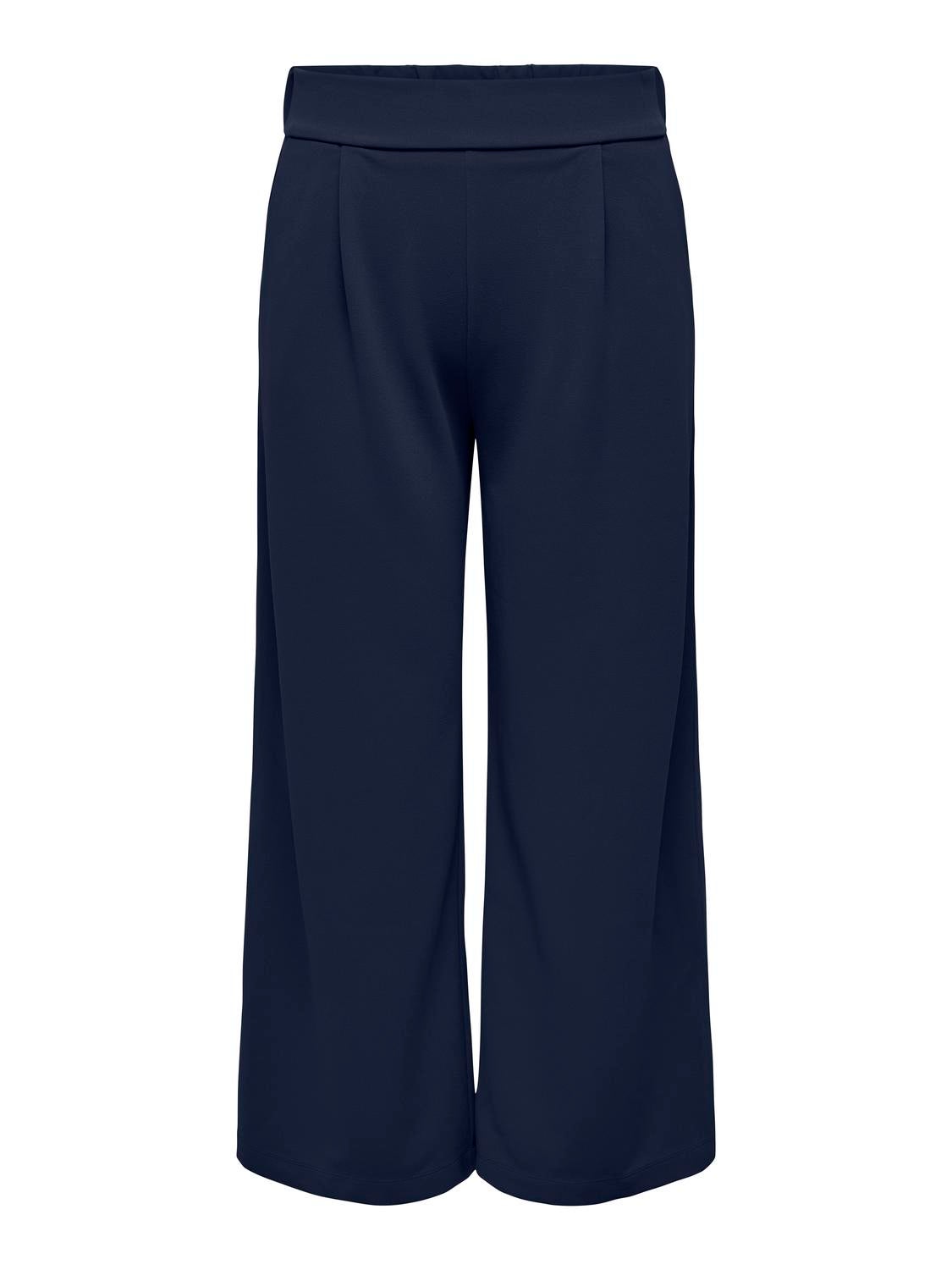 CARSTILLA Normal geschnitten Hose mit weitem Beinschnitt Black Iris