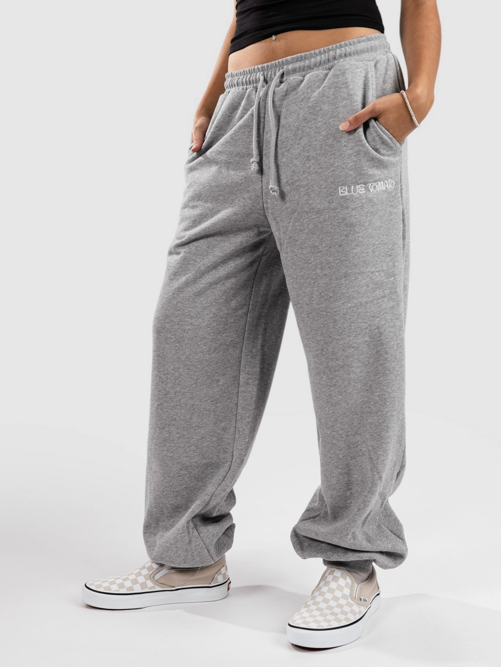 Blue Tomato Cuffed Sweatpants heather grey