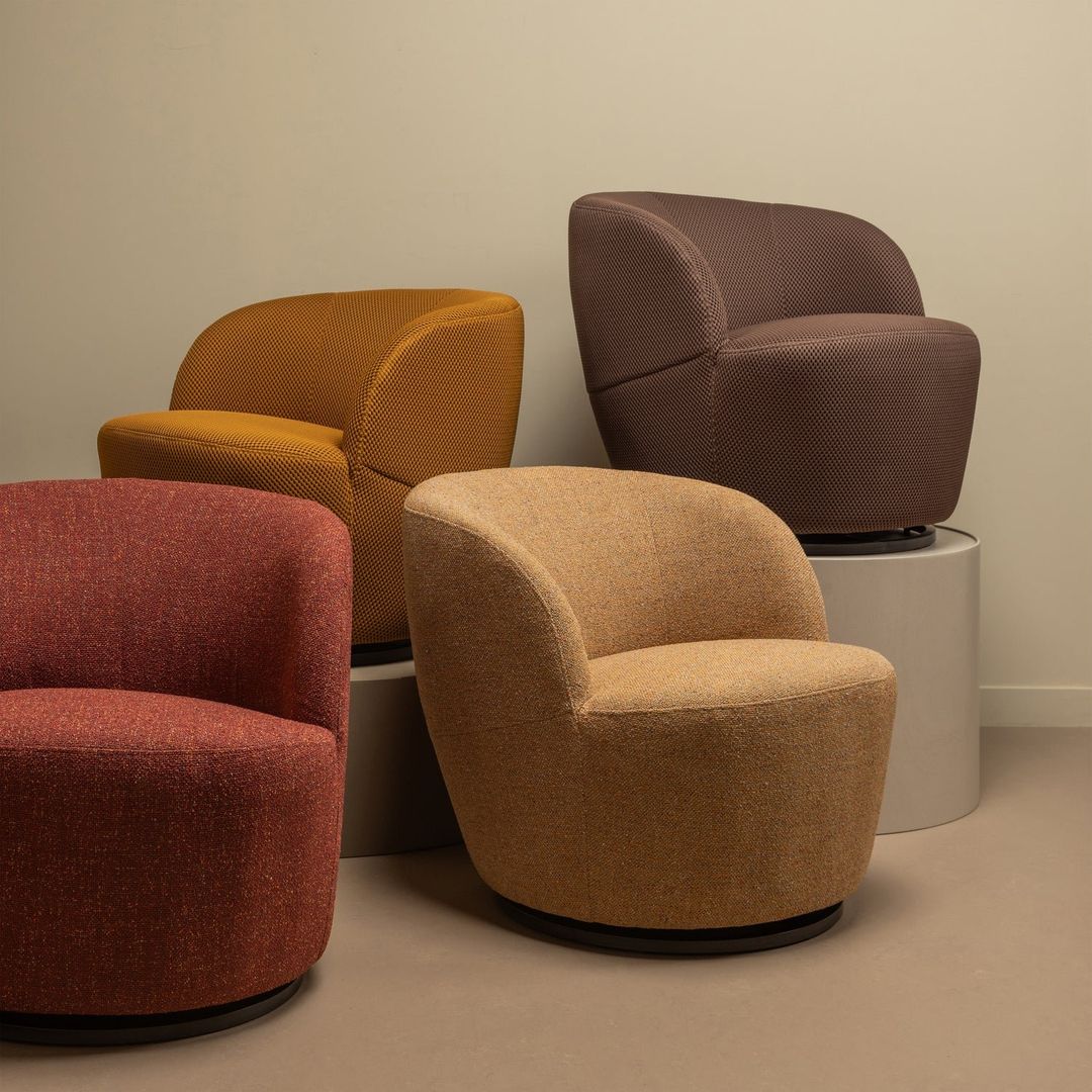 WOOOD   Serra Draaifauteuil