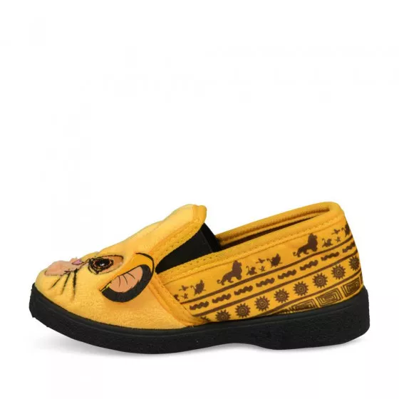 Chaussons JAUNE LE ROI LION
