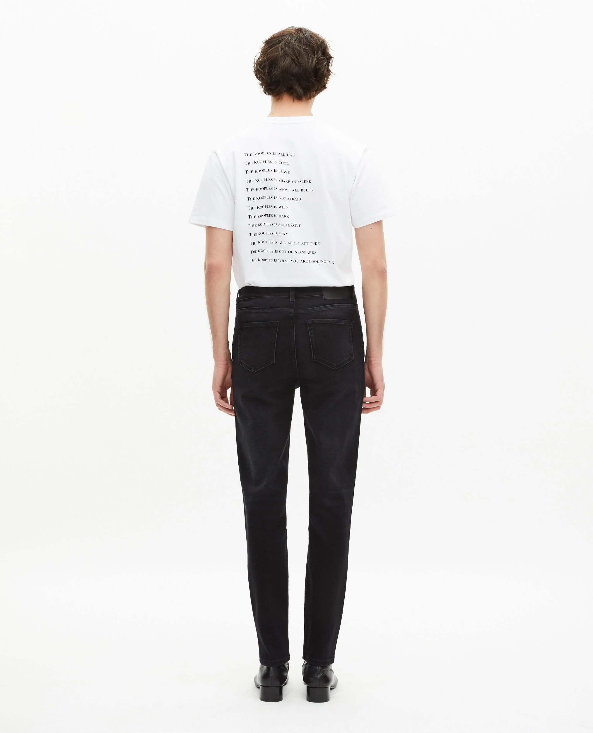 Jean slim noir