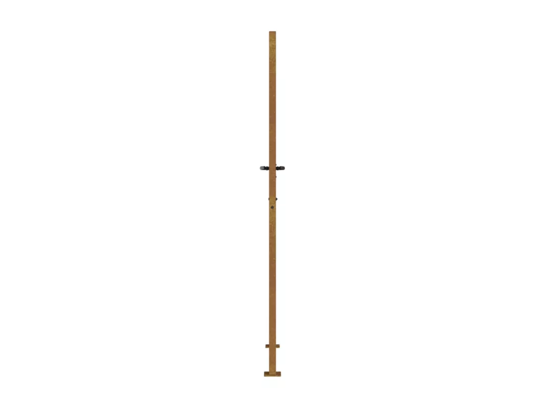 Portail de jardin 105x180 cm acier corten conception de l'arbre