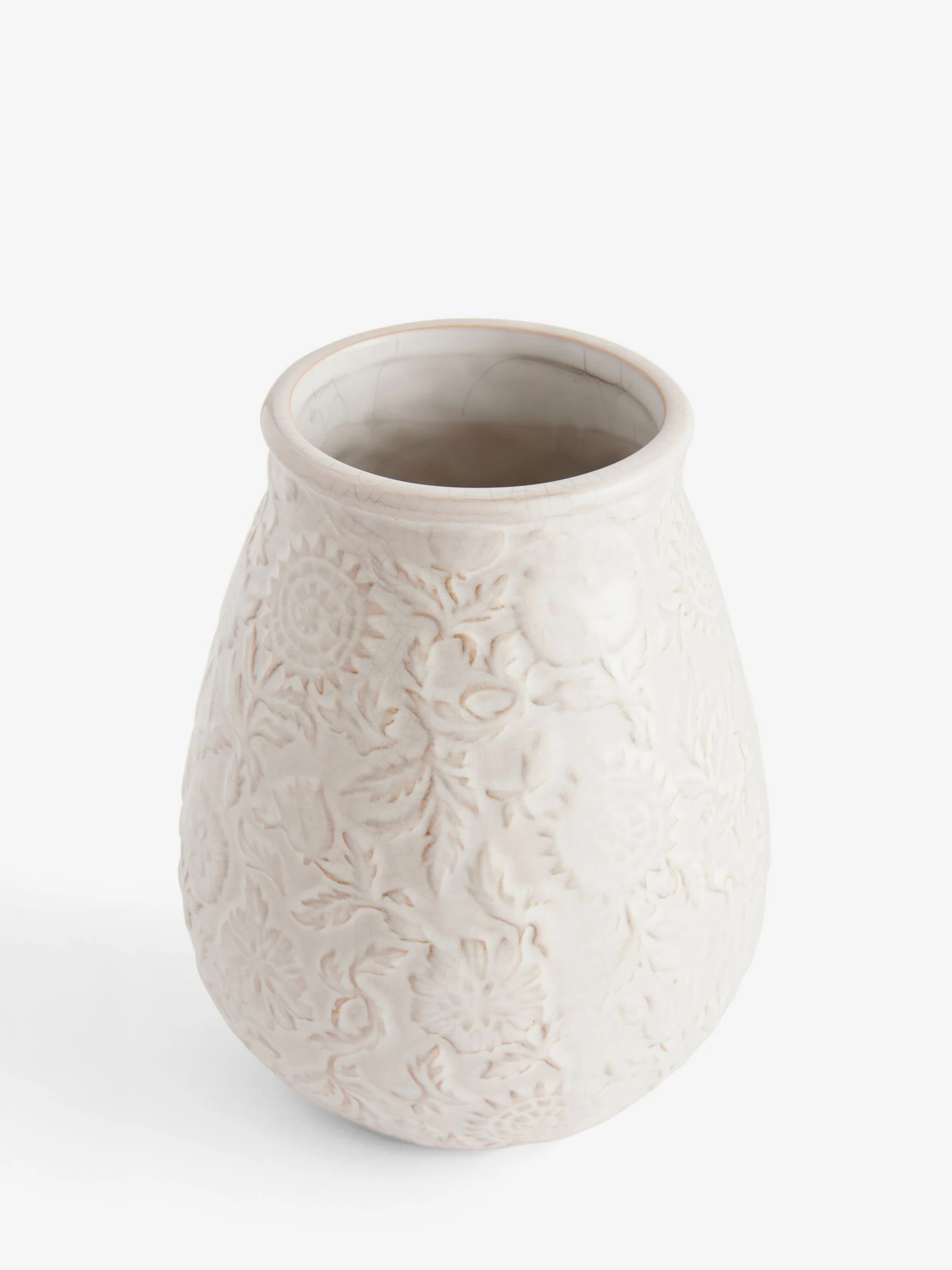 Ceramic Vintage Embossed Vase