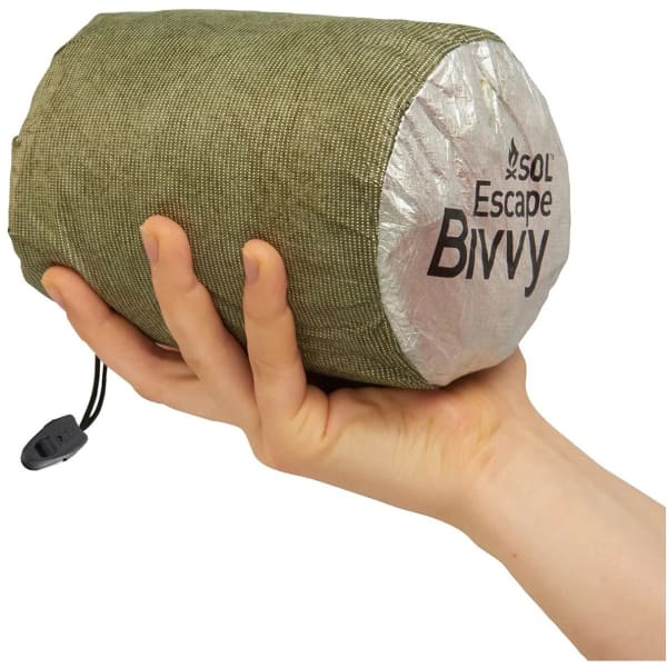 Sac de couchage SOL ESCAPE BIVVY WITH HOOD GREEN